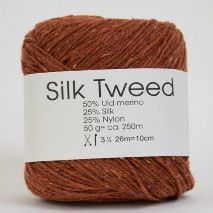 Silk tweed