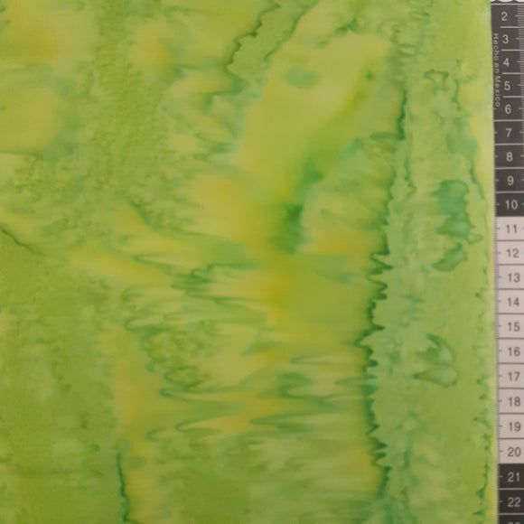 Patchwork stof, klar æble grøn meleret, tone i tone farve 321A flot effekt til bund stof.