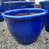 Krukker, blå Curve Bowl Ø60cm h50cm