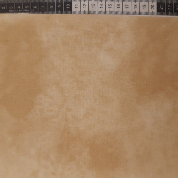 Patchwork stof, beige meleret tone i tone farve 105.