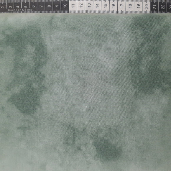 Patchwork stof,  støvet lys turkis blå tone i tone. farve 818