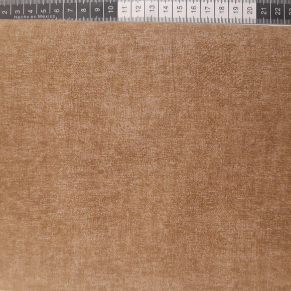 Patchwork stof,  brun beige meleret tone i tone. farve 307