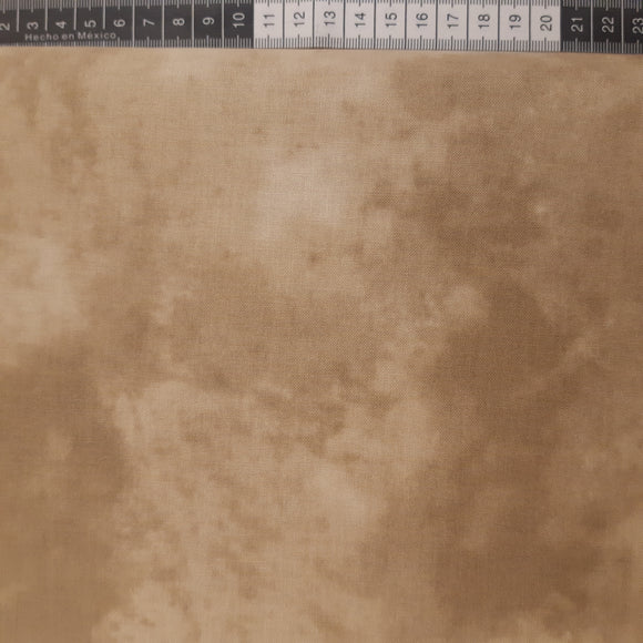 Patchwork stof, beige meleret tone i tone. farve 104