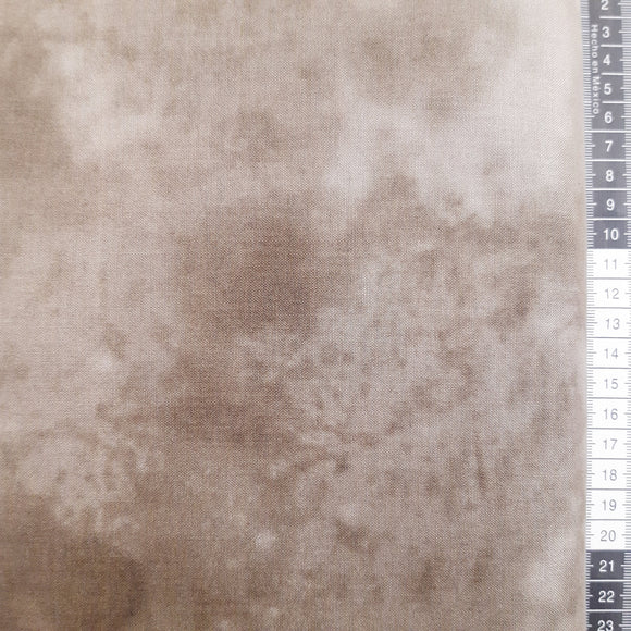 Patchwork stof, grå jordfarvet meleret tone i tone. farve 312
