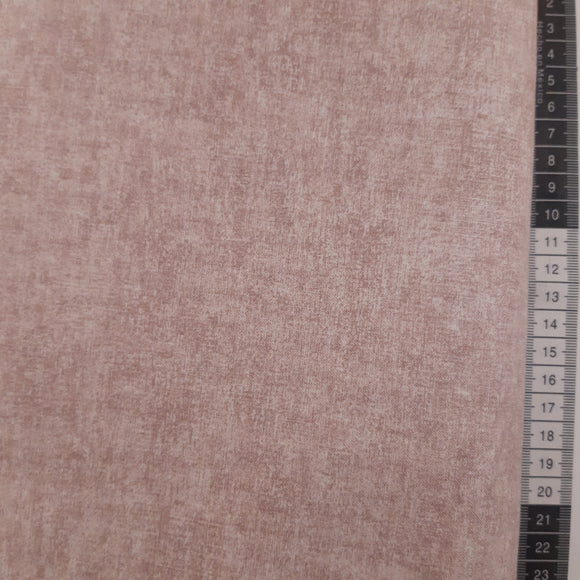 Patchwork stof, lys gammel rosa meleret tone i tone. farve 400