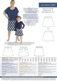 Minikrea 66140 Jersey nederdel Kids 2 Y – 16 Y ( 92 – 170+) / Women 34 – 50 (EU standard sizes)