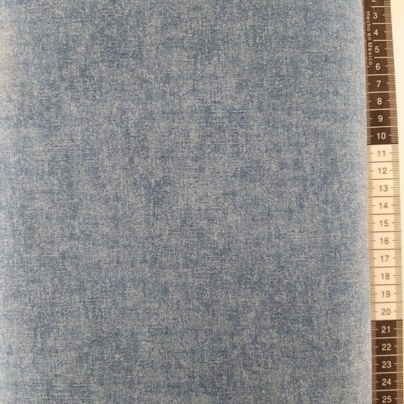 Patchwork stof, lys jeans blå meleret tone  tone farve 601