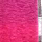 Patchwork stof, lilla med farveskift tone i tone fra mørk lilla til pink