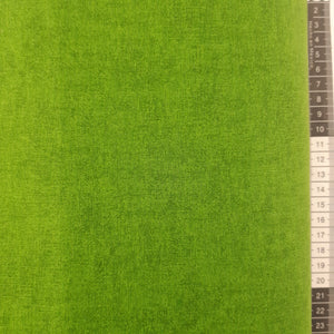Patchwork stof, varm grøn meleret tone i tone. farve 809
