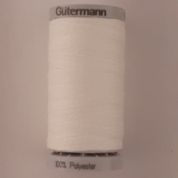 Güterman extra stærk polyester tråd 100m. hvid