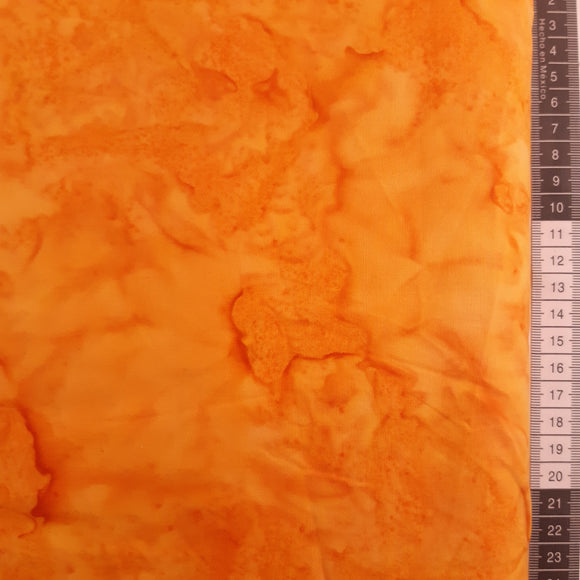 Patchwork stof, orange meleret tone i tone. BC03