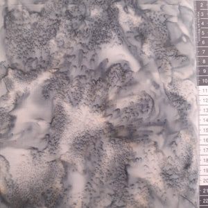 Patchwork stof, grå meleret, tone i tone farve 076 flot effekt til bund stof.
