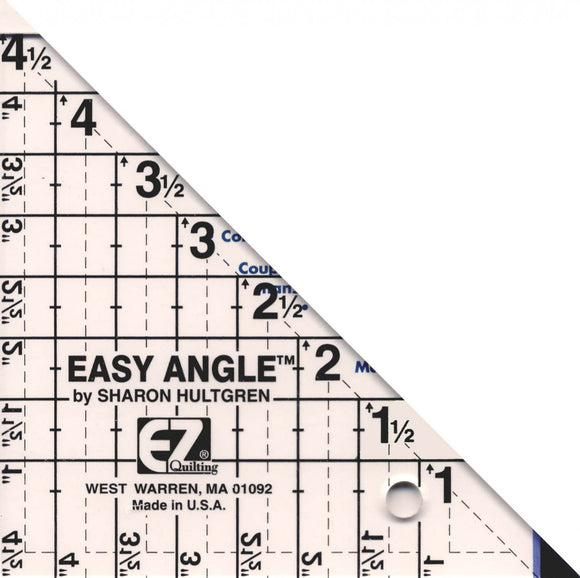 EZ Easy Angle Triangle Ruler 882670179 på 1 til 4 tommer