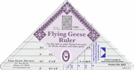 MM8022 Flying Geese Ruler