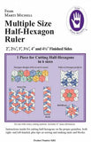 MM8282 Multiple -Size Half-Hexagon  skabeloner.