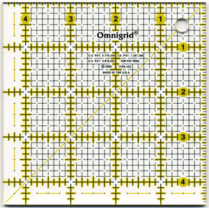Lineal 4,5 x 4,5 tommer (inch) Omnigrid