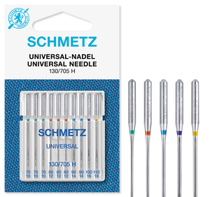 Universal nål str. 70 - 110 pakke med 10 stk.