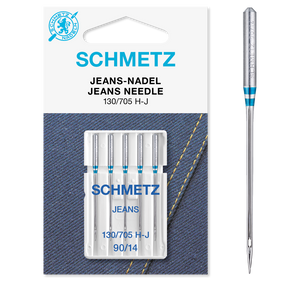 Jeans nål fra Schmetz str. 90 pakke med 5 stk.