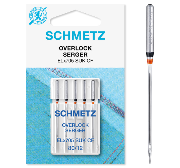 Overlock nål fra Schmetz str. 90 pakke med 5 stk.