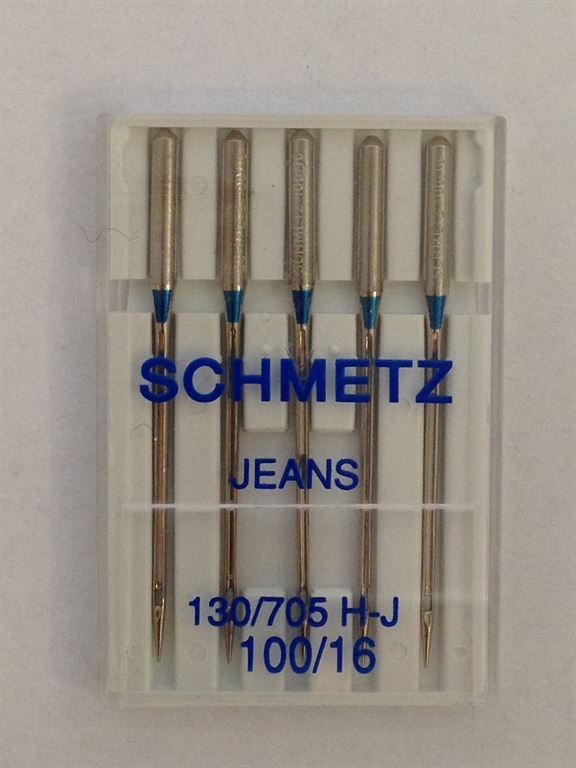Jeans nål fra Schmetz str. 100 pakke med 5 stk.