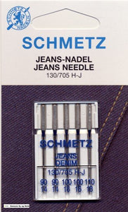 Jeans nål fra Schmetz str. 90-100-110 pakke med 5 stk.