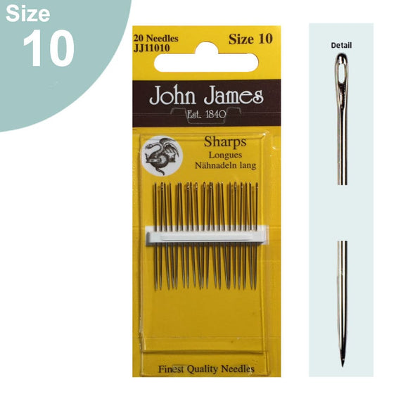 Sharps nål str. 10 pakke med 20 stk.